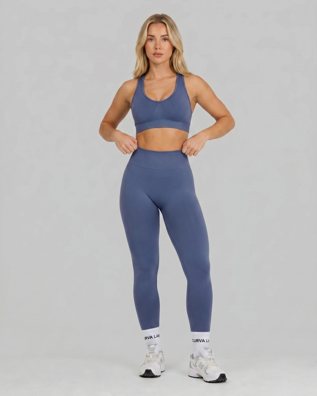 Slate Blue Leggings