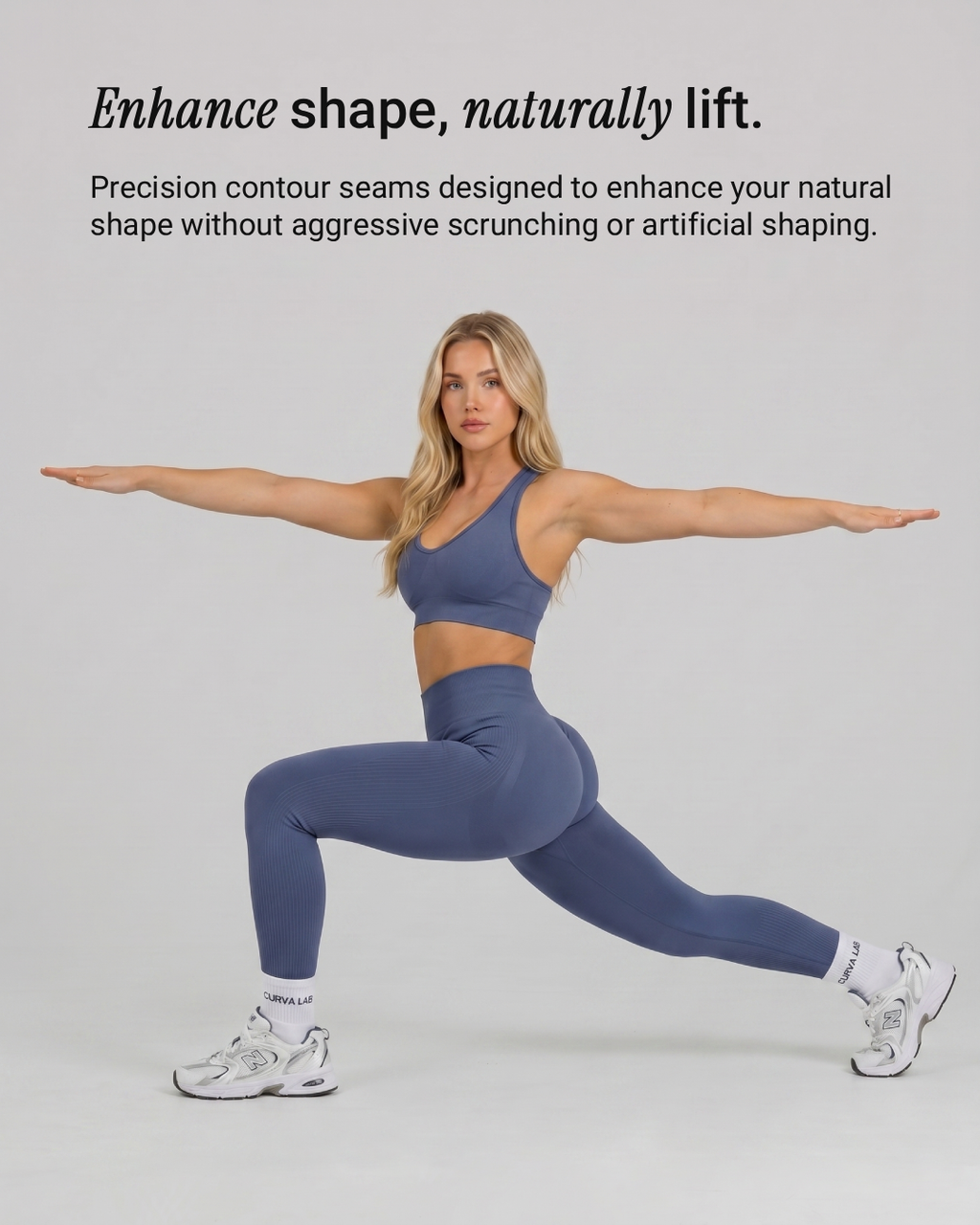 Slate Blue Leggings