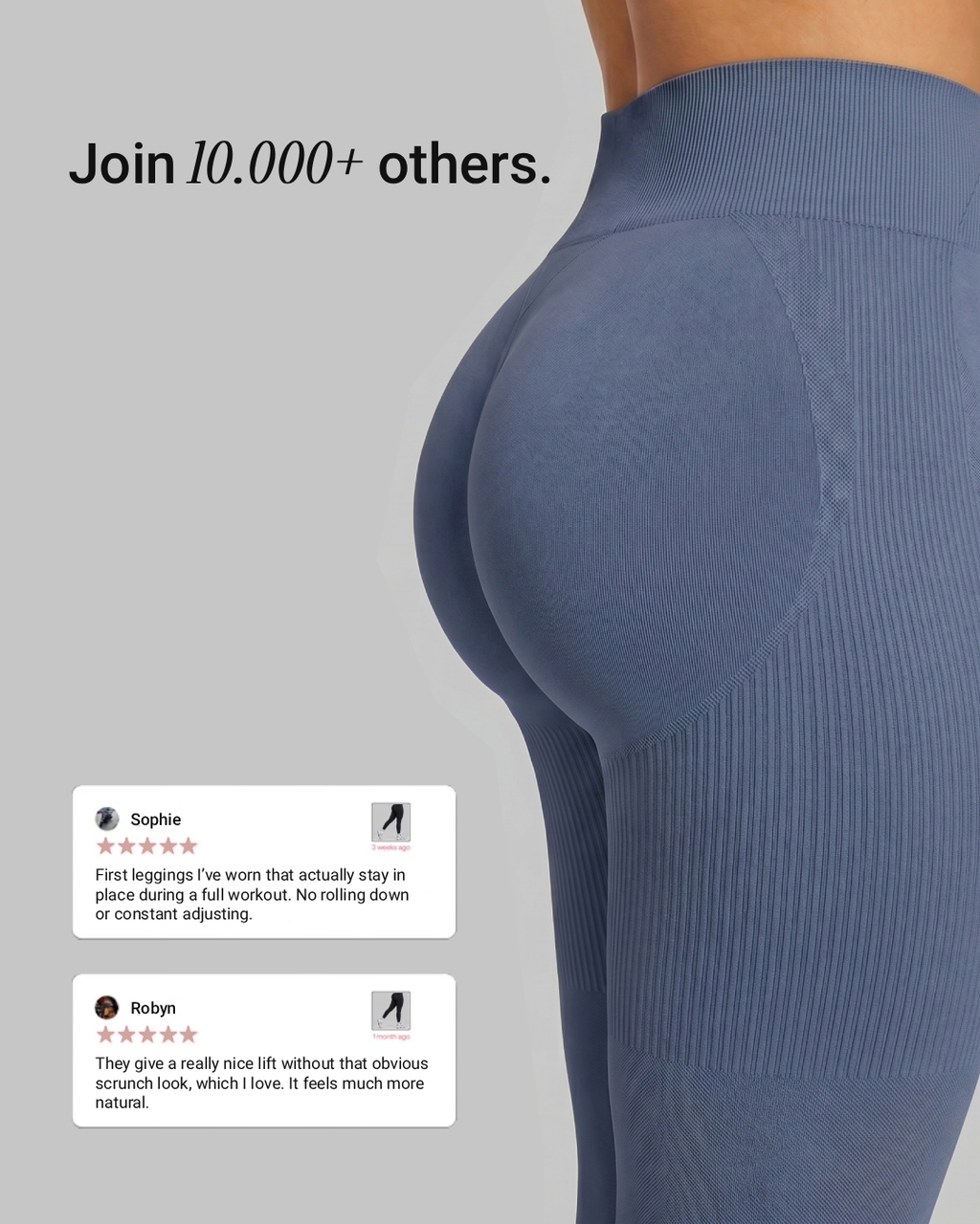 Slate Blue Leggings